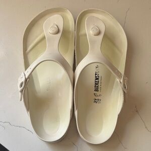 Birkenstock Women's white Gaza foam Sandals